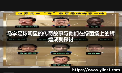 马字足球明星的传奇故事与他们在绿茵场上的辉煌成就探讨